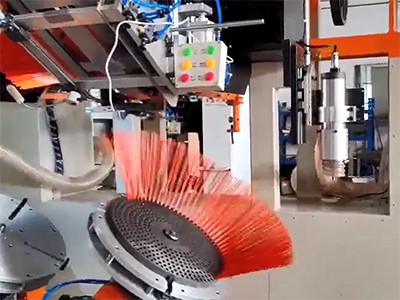 300 sharp hair long two drill and one plant sweeping disc machine