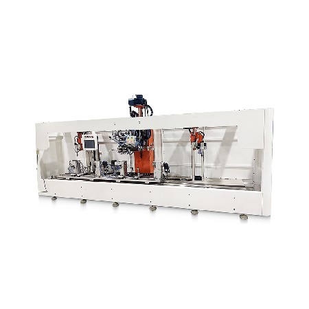 圆筒磨皮混合丝钻植机