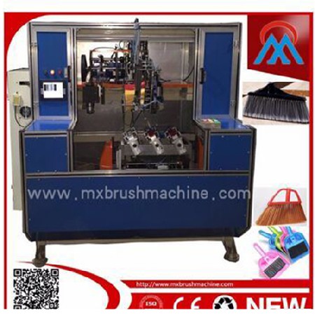 Fully automatic high-speed five-axis, Two-drill and one-plant broom machine